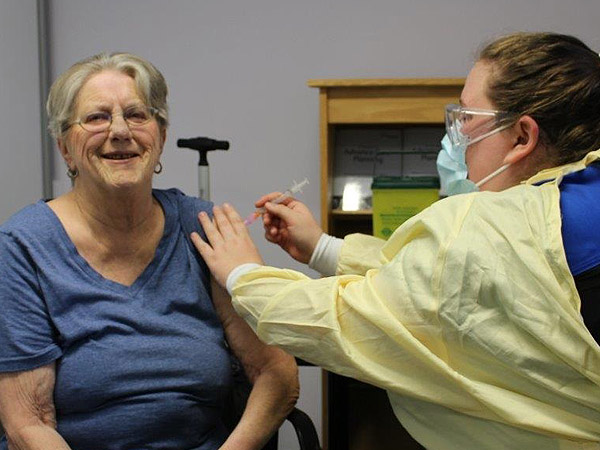 2nd person to get vaccination