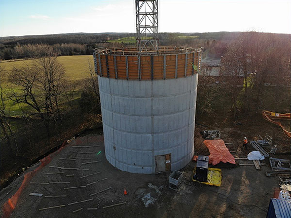 markdale water tower construction