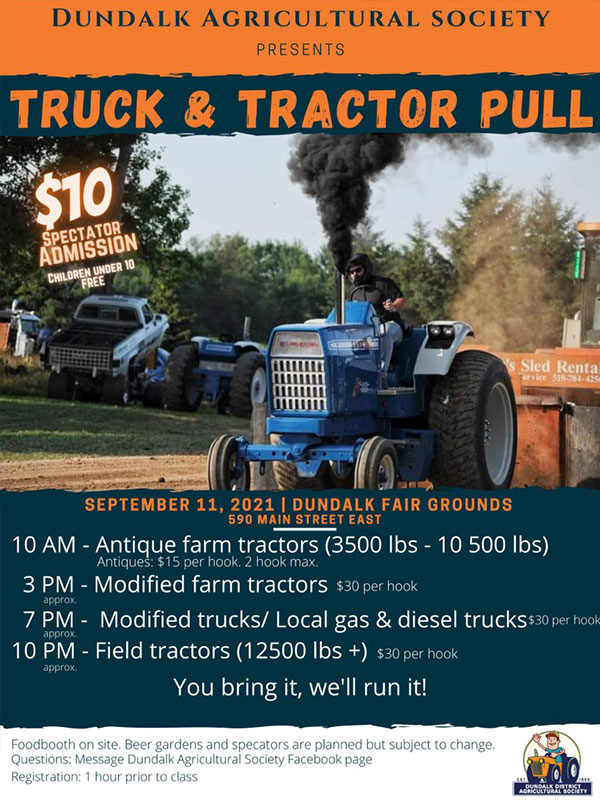 Dundalk Truck and Tractor Pull poster