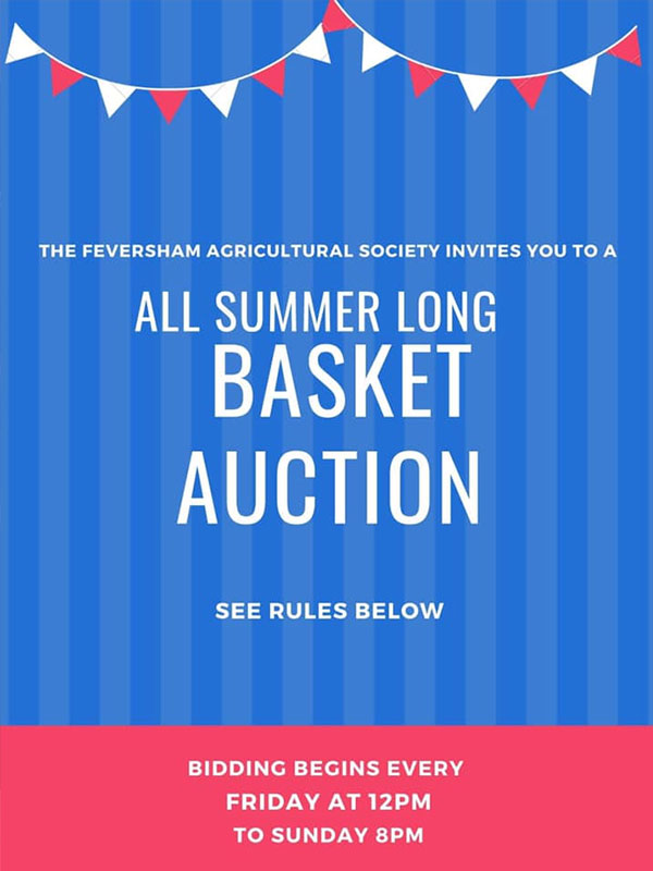 All Summer Long Basket Auction poster
