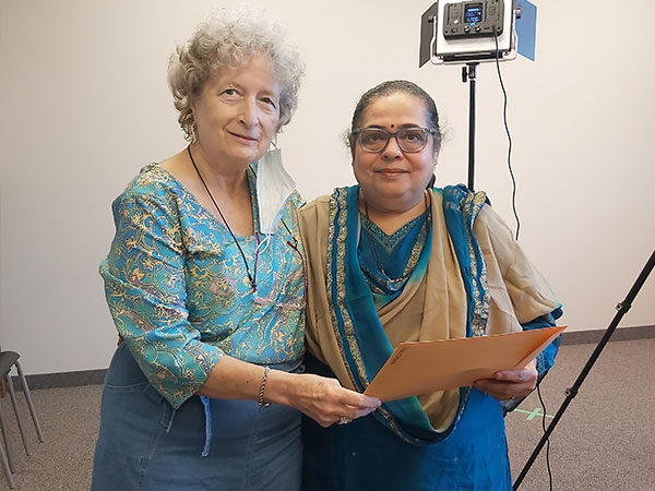 Lynn Silverton with Priti Desai