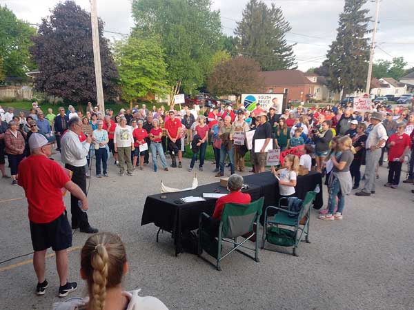 Durham hospital rally