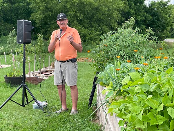 Kevin Eccles speaking
