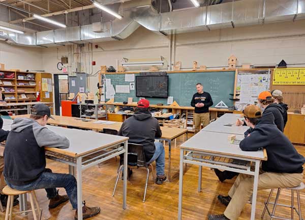 Tools in the Trades classroom