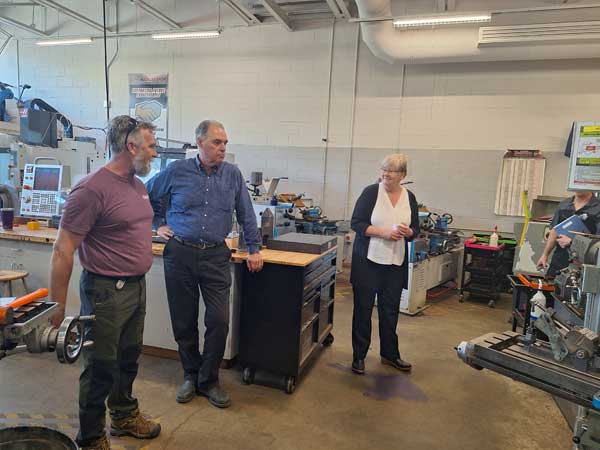 MPP Rick Byers at Take Yopur MPP to School Day