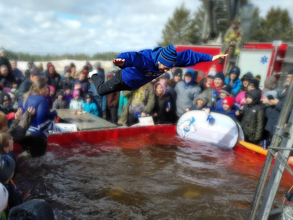 Justin Graham Polar Plunge