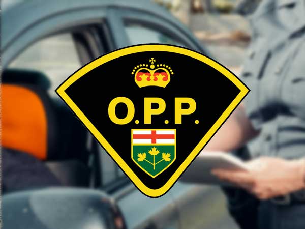 OPP logo trafic stop