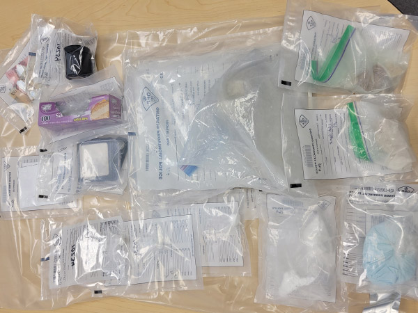 drugs in bags