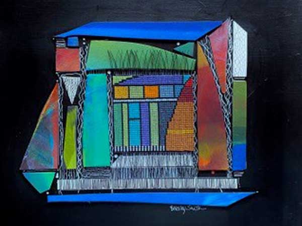 Artwork and beadwork by Beverley Smith.