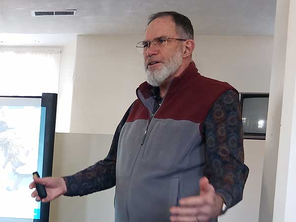 Paul Hagerman speaks.