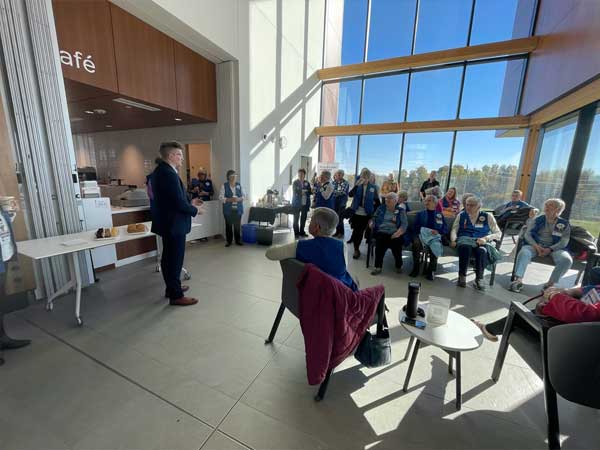 Centre Grey Hospital Foundation presentation at Markdale Hospital