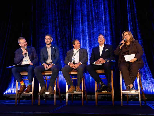 Warden Marcus Ryan, MPP Matt Rae, MPP Paul Vickers, MPP Will Bouma, Hon. Lisa Thompson.